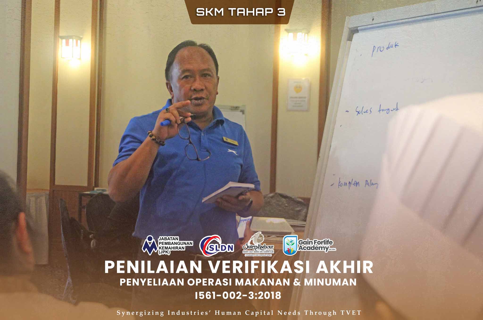 Final Exam Verification (SLDN) - Food and Beverage Operation Supervision Level 3